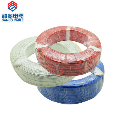 kualitas  7 Strands Tinned Plated Copper Tefzel ETFE Insulation Wire Pabrik