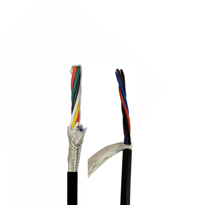 kualitas  High Flex Robotic Cable Multi Core Electrical Cable ETFE Insulation PUR Jacket Pabrik