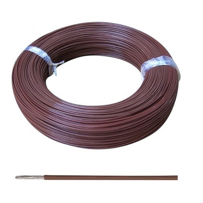 36 ~ 10AWG FEP Insulated Wire 200 ℃ Kawat Tembaga Berlapis Perak Kaleng