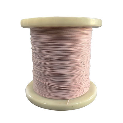 42/0.08mm Bare Stranded Copper PTFE Wrapping Wire with High Temperature Resistance for Industrial Applications