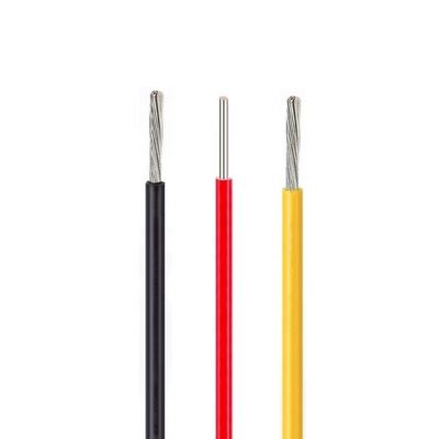 12 Gauge Silver Plated PFA Insulated Wire dengan 36awg ~ 3 / 0awg Range dan 10 warna dasar