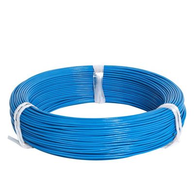 Silver Plated PFA Insulated Wire dengan kisaran suhu -60 ~ + 250 °C 10 warna dasar dan masa simpan tiga tahun