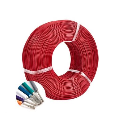 Kawat Berinsulasi PFA Berperingkat Tahan Panas 600V dengan Konduktor Terpilin Berlapis Perak dalam Ukuran 16 18 26