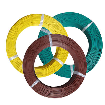 Kabel Berinsulasi PFA 0.35mm2 dengan Tegangan Terukur AC600V dan Pilihan 1-5 Inti untuk Aplikasi Suhu Tinggi