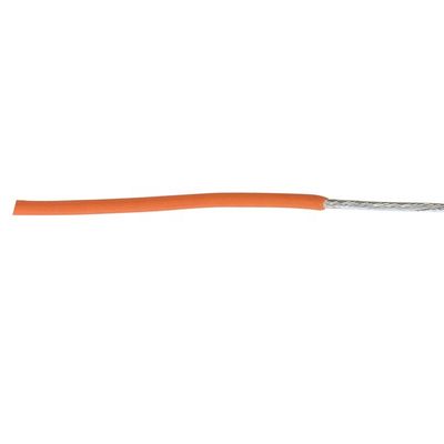 24awg 19/36 Stranded PFA Insulated Silver Plated Copper Wire dengan ketahanan kimia dan 9 warna tersedia