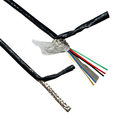 Kabel Pelindung Tefzel Tembaga Berlapis Perak 6x26AWG dengan Insulasi ETFE dan Berperingkat 600V untuk Aplikasi Suhu Tinggi
