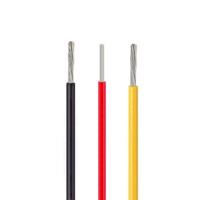 Kawat Tembaga Berlapis Timah 14-20 AWG dengan Ketahanan Radiasi dan Tegangan Terukur 600V Kawat Tefzel Berinsulasi ETFE