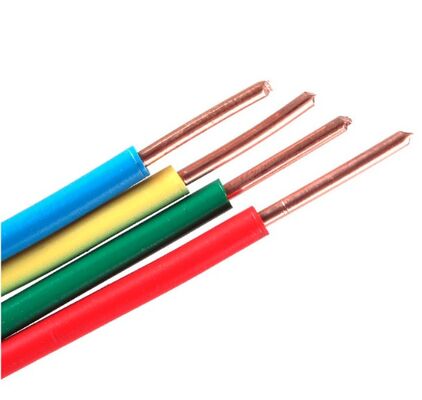 Kabel Listrik Tetap Inti Keras BV, Kawat Rumah Dilapisi PVC