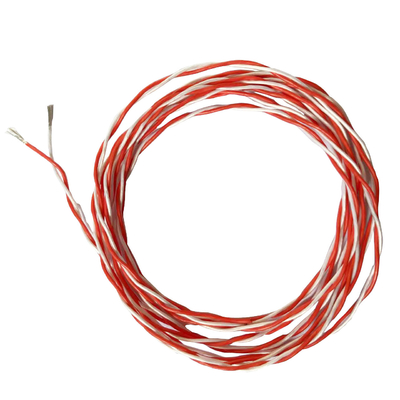 Perak Disepuh Twisted Pair PTFE Insulated Wires PTFE Hook Up Wire