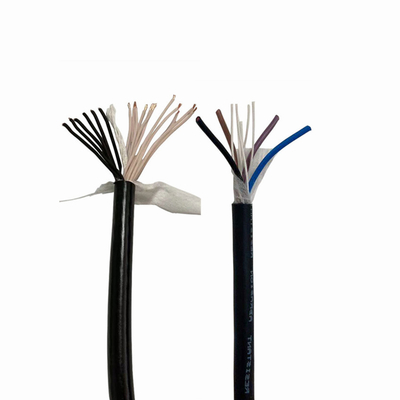 105C PVC Robotic Cable Stranded Copper Wire Super Fleksibel 300V