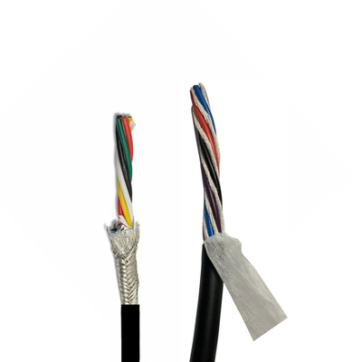 Stranded Bare Copper TPE Insulated Wire 4 Core Kabel Listrik Tinggi Fleksibel