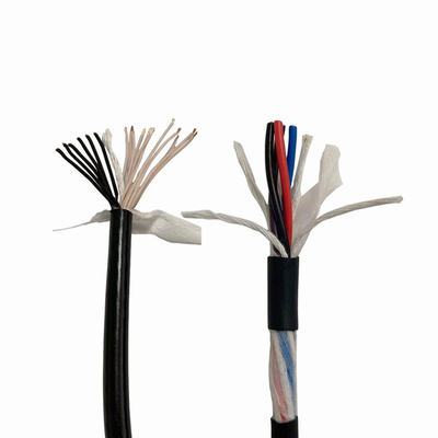 Stranded Bare Copper TPE Insulated Wire 4 Core Kabel Listrik Tinggi Fleksibel