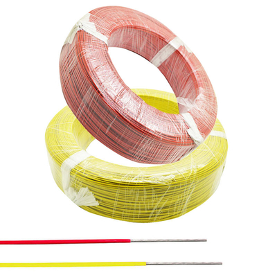 Fleksibel PFA Insulated Wires 28 Gauge Stranded Wire Tahan Suhu