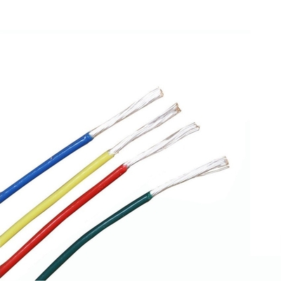110V 24 AWG Silver Coated Copper Wire high temperature Insulated 9 Warna