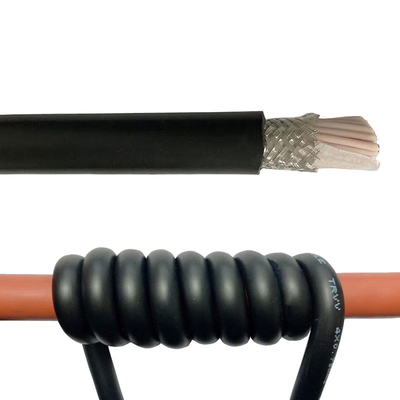 Kabel Rantai Tarik Multicore Fleksibel Kabel Ethernet PUR Terlindung Tahan Minyak